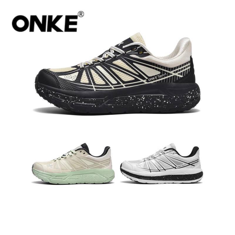 ONKE Autumn Sports Men Lightweight Mesh Casual Women Breathable Cushioning Non-slip Wear-resistant Running Shoes