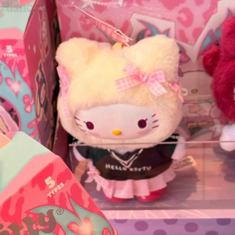 Sanrio New Genuine Characters Hello Kitty Popstar Series Blind Box Cute Vinyl Doll Bag Mystery Box As Gift Pendant Lovely L250903