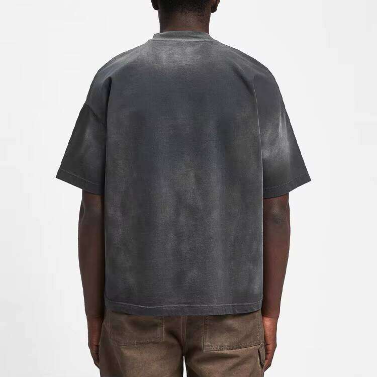 100% Cotton High Quality Heavyweight Oversized T-Shirt Men's 260 GSM Printed Blank Design Knitted Fabric