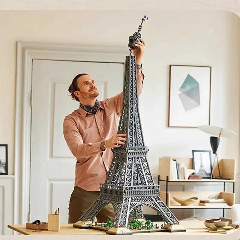 10000 Pcs Large Eiffel Tower Building Blocks Bricks s Birthday Christmas Gifts Toy Compatible 10307 60143 17002 in Stock S25926