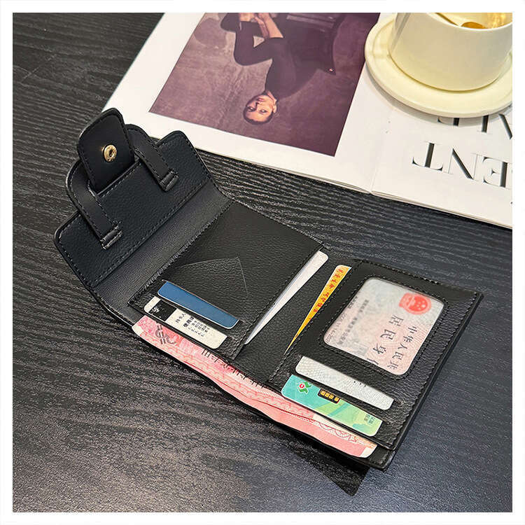 DHessentials Women's Floral Print Zip Around Wallet - 3-Fold PU Card Holder with Diamond Pattern, Secure Small Purse for Daily Use