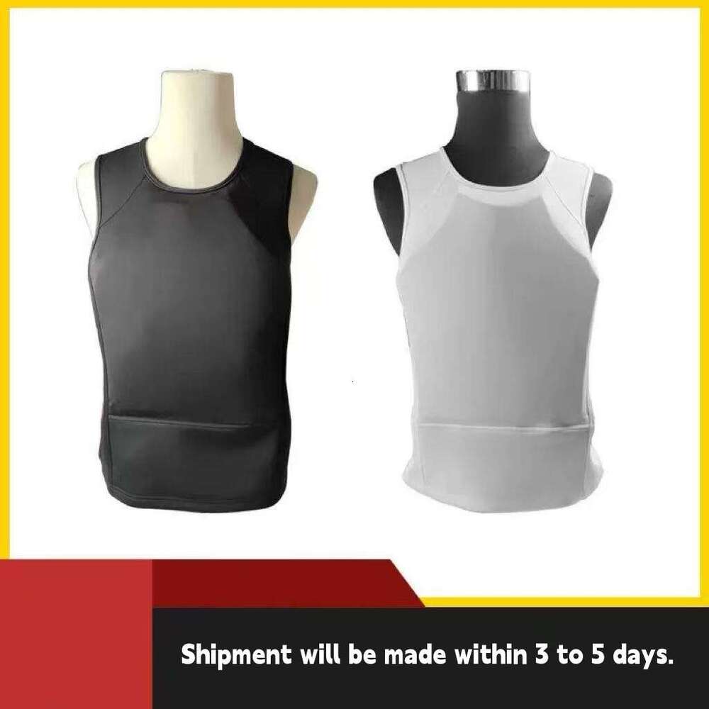 Bulletproof T-shirt, safety protection, anti-stab vest, innerwear type, invisible bulletproof jacket, clear type bulletproof clothing M-4XL