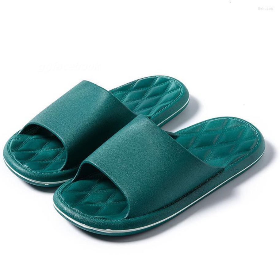 Non-Slip Summer House Slippers for Men Women - Indoor Outdoor Home Slides for Beach Bathroom Sea01 aa 001