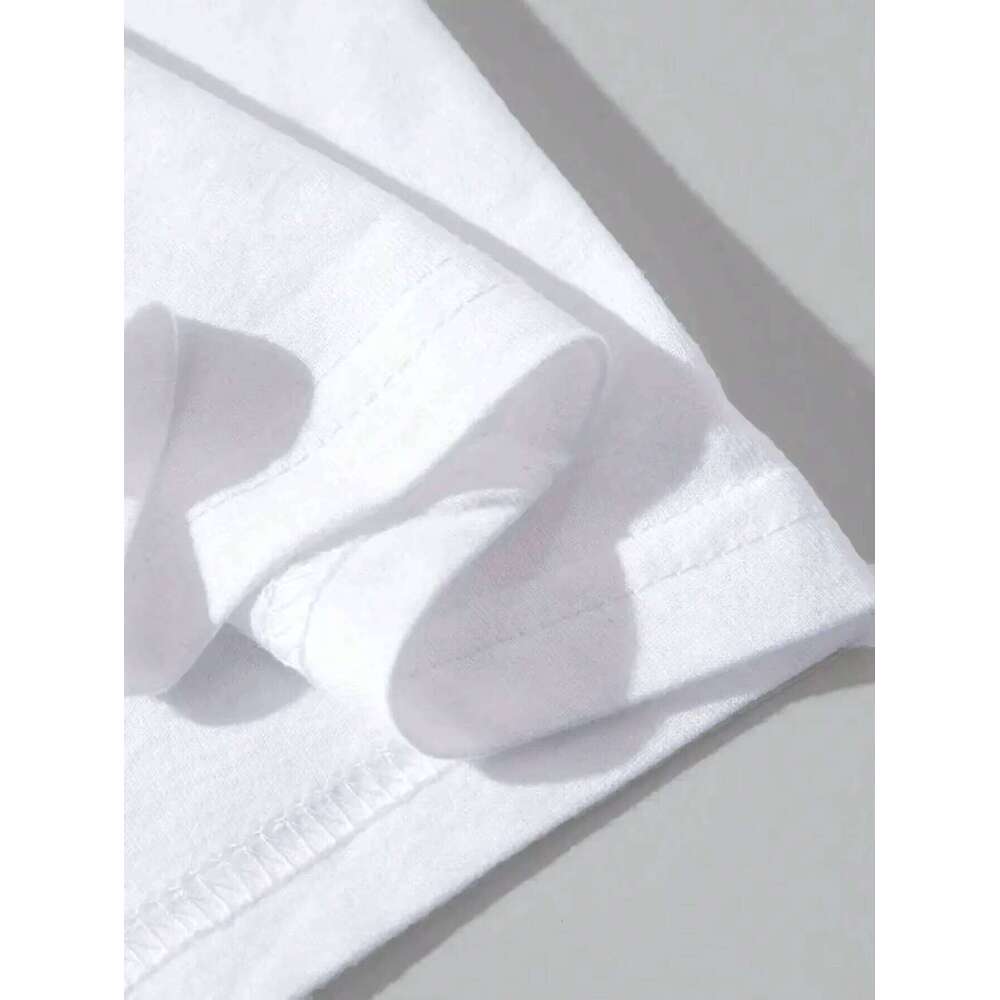 100% Cotton 230GSM Breathable Comfortable Collar Casual Short Sleeve Men's T-Shirt High-Quality Knitted Blank