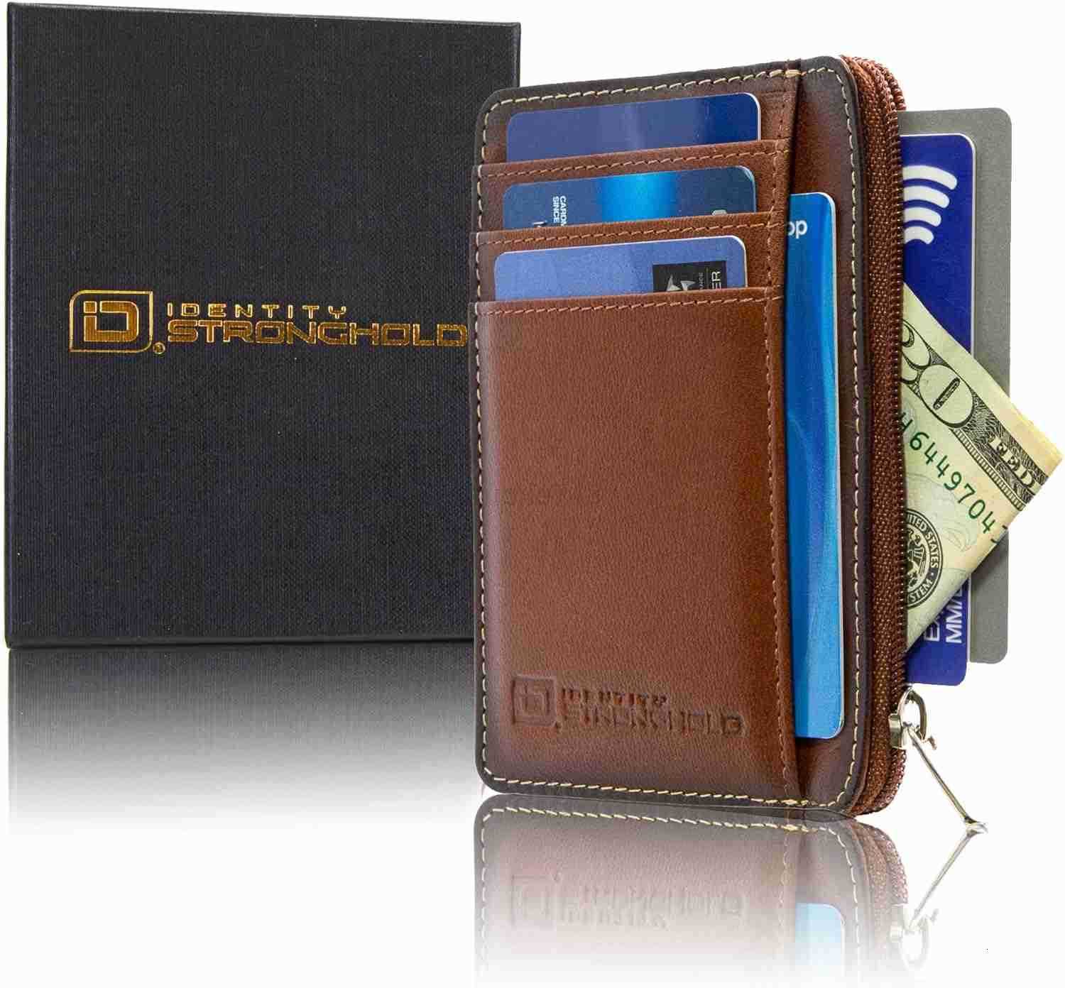 Identity Stronghold Mens RFID Wallet SmallZ250911