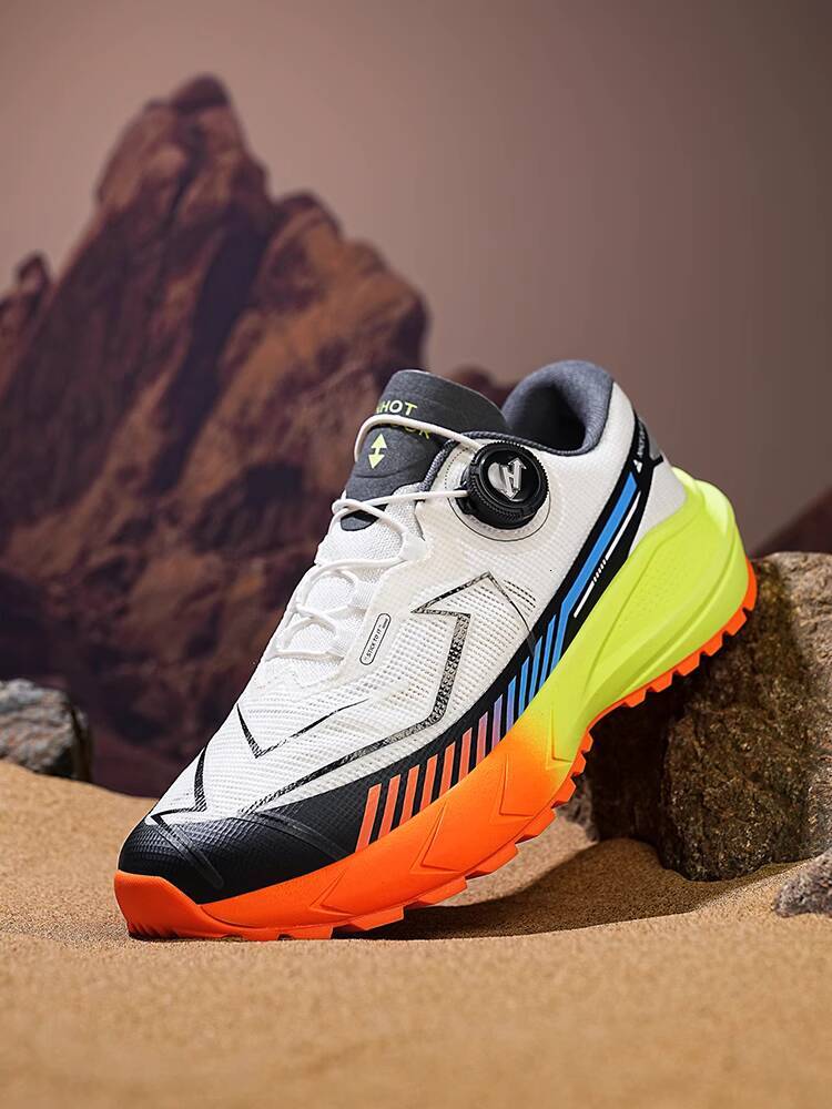 Running Men Spring Autumn Summer Ultra-lightweight Shock-absorbing Wear-resistant Breathable Sports Men's Outdoor Hiking Trekking Shoes