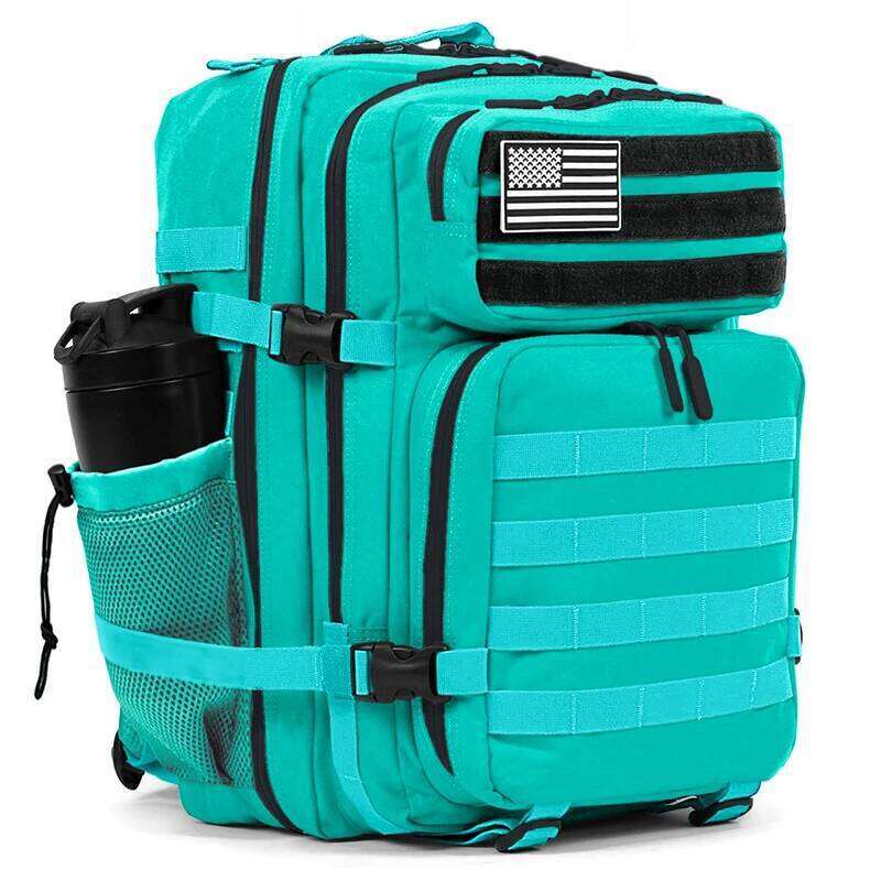 45L Tactical Backpack Men Outdoor Waterproof Sports Travel Gym Hiking Bug Out Bag Military Camping Hunting Survival Rucksack