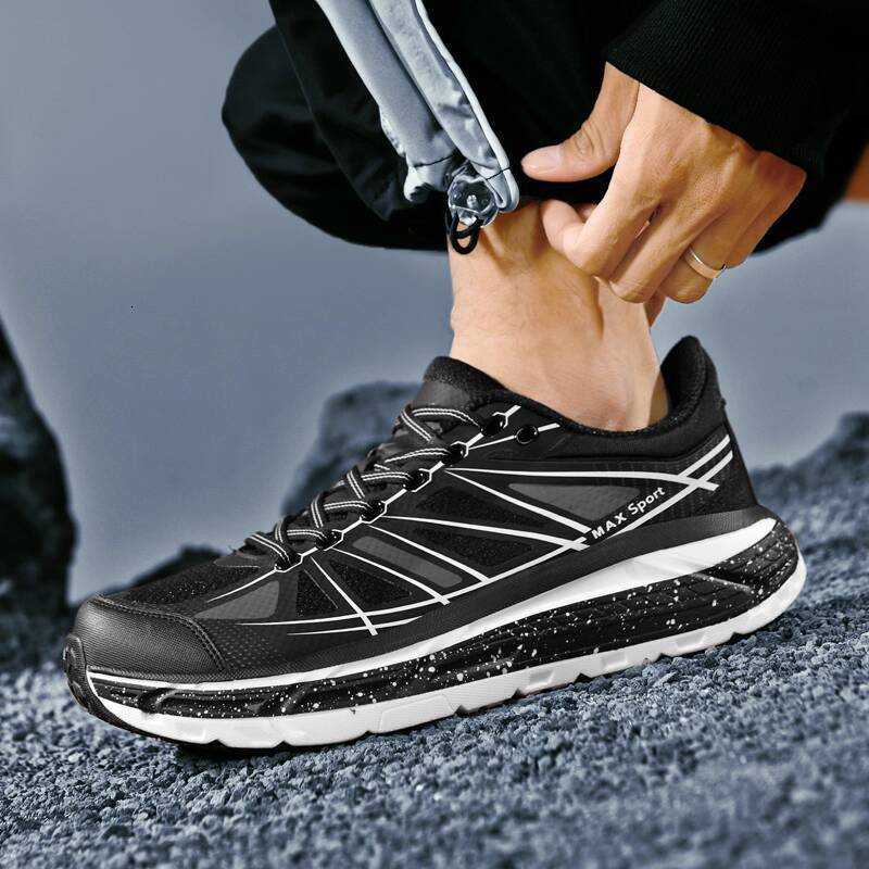 ONKE Autumn Sports for Men, Shock Absorption, Lightweight, Breathable Running Shoes, Non-Slip, Wear-Resistant, Cushioned, Ultra-Light Mesh Shoes