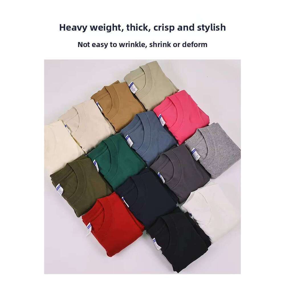 High Quality 100% Cotton 230Gsm Heavyweight Logo Design Printed Loose O-Neck Short Sleeve Men's T-Shirt