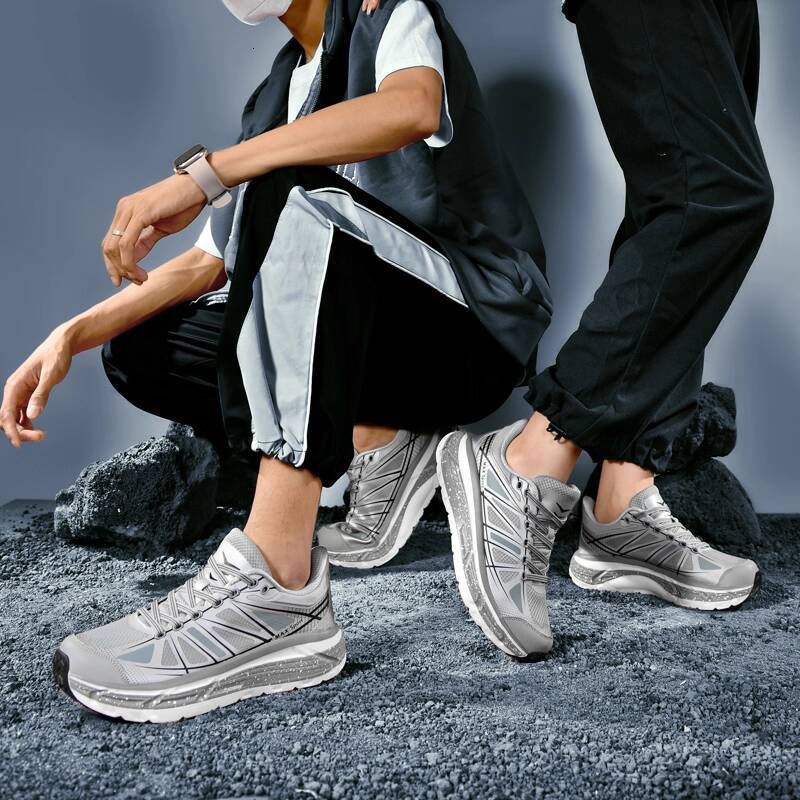 ONKE Autumn Sports for Men, Shock Absorption, Lightweight, Breathable Running Shoes, Non-Slip, Wear-Resistant, Cushioned, Ultra-Light Mesh Shoes