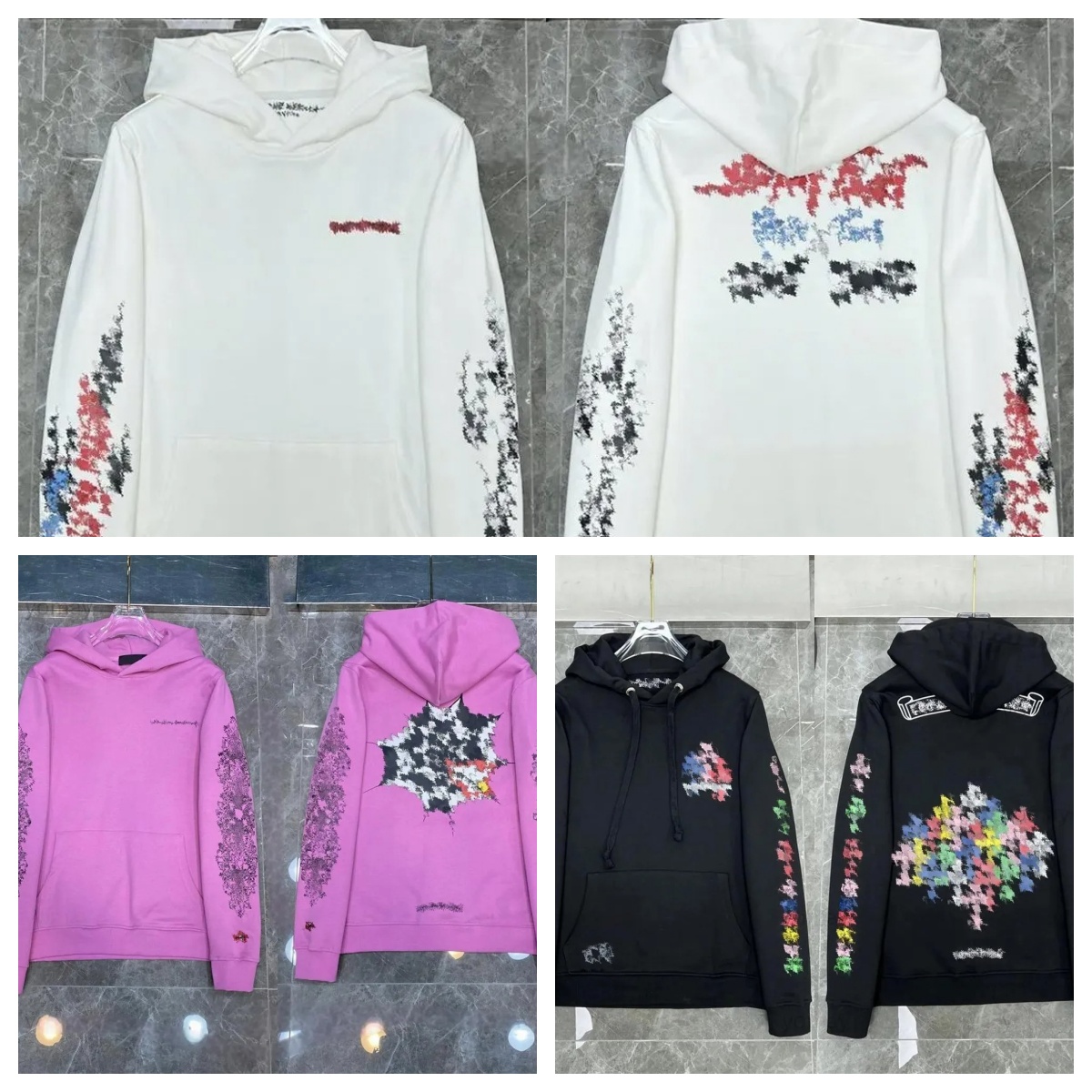 Men's hoodie designer hoodie Fashion women's Sweater pure cotton zipper hoodie embroidered letter long sleeved cardigan round hoodie S-XL