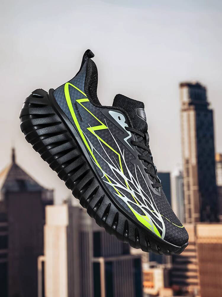 Sports 2025 New Breathable Mesh Running Spring Autumn Summer Versatile Shock Absorption Casual Men's Shoes