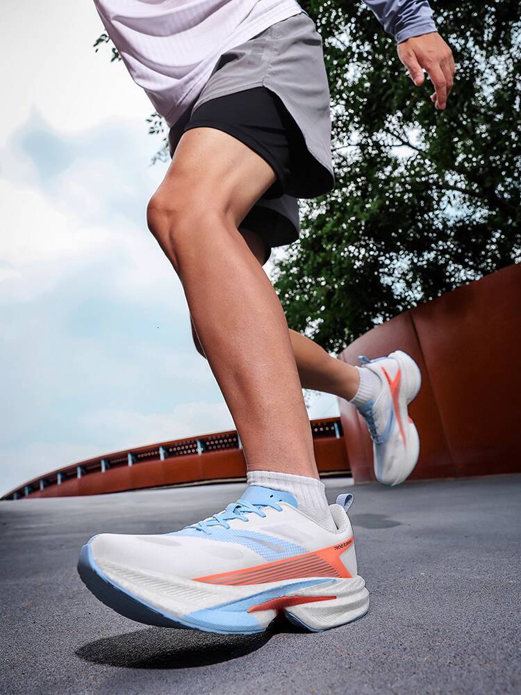 NHOT Summer New Breathable Racing Unisex Lightweight Soft Sole Sports Shock Absorption Wear-resistant Running Shoes