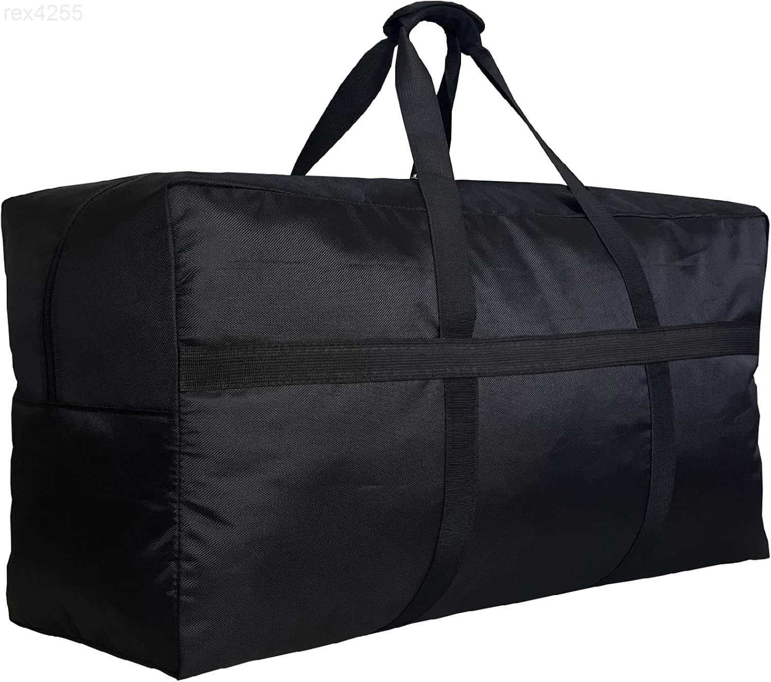 Extra Large Storage Duffle Bag for Travel Big Foldable XL Duffle Bag for Traveling Black M250902