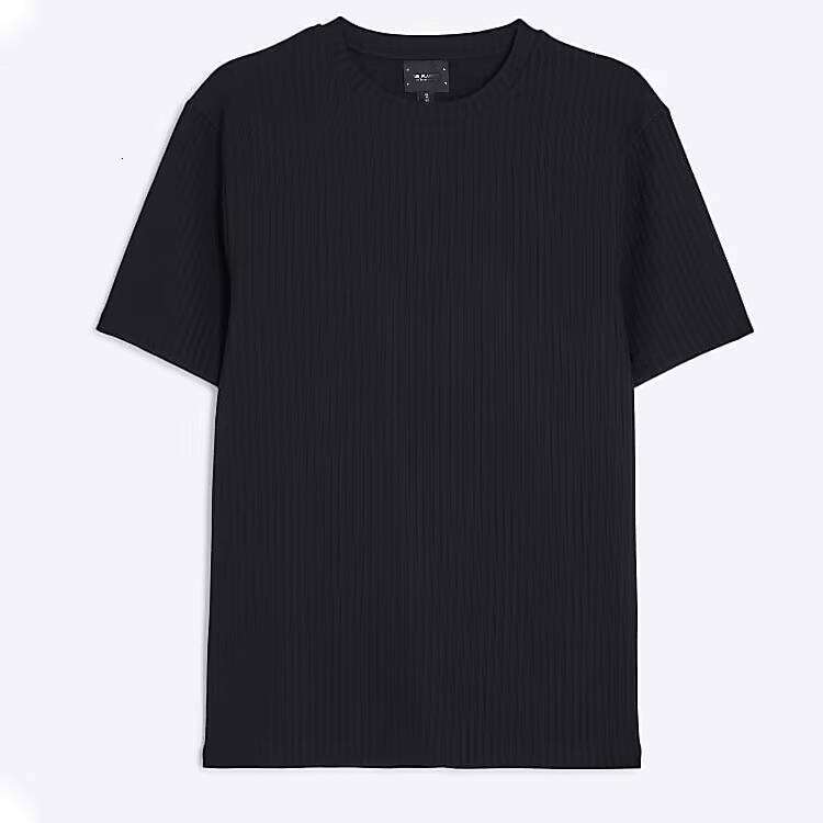 Men's Casual T-Shirt Comfortable Breathable Short Sleeve Round Neck Solid Color 100% Cotton