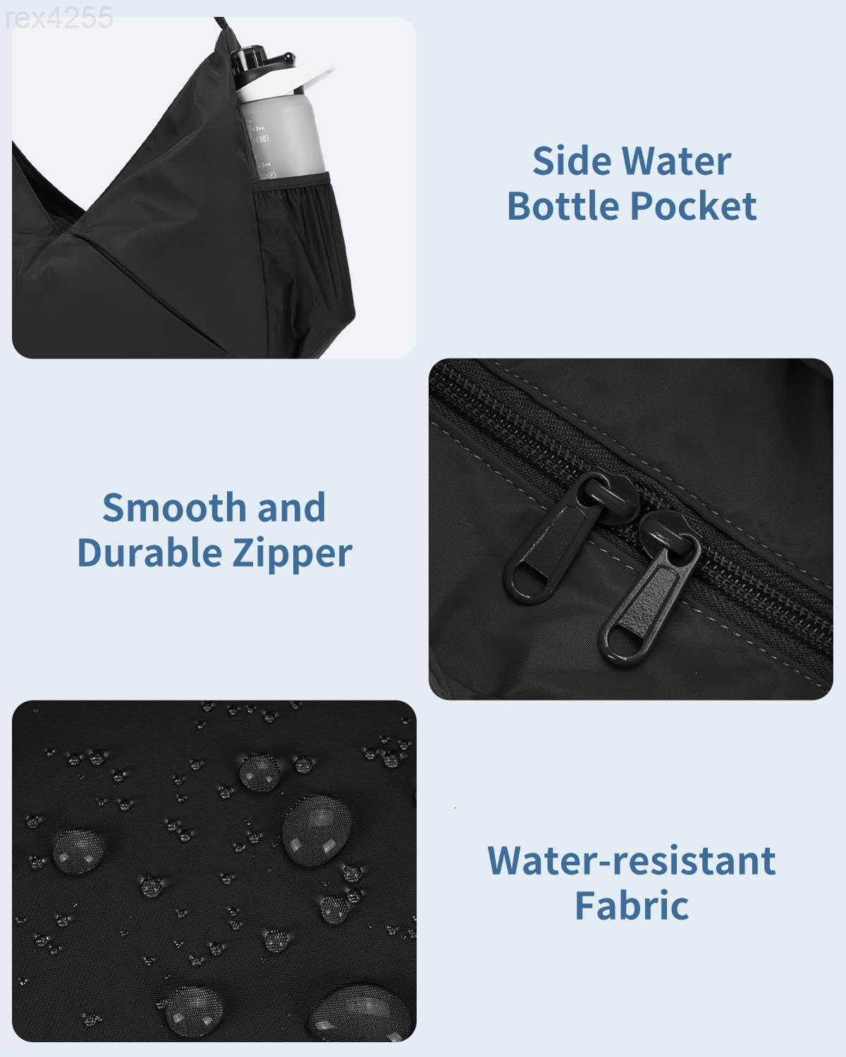 Large Gym Bag for Women Sports Duffel Bag with Hidden Yoga Mat Holder Shoe Compartment Workout Dance Tote Bag with Wet Pocket Overnight Weekender Bag 