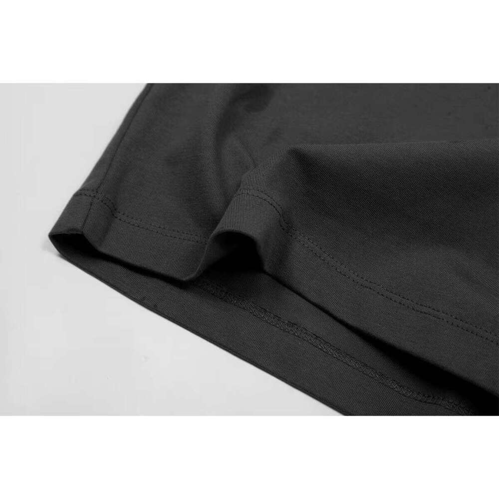 High Quality Clothing 100% Cotton 230Gsm Heavyweight Streetwear Printed O-Neck Casual Short Sleeve Men's T-Shirt