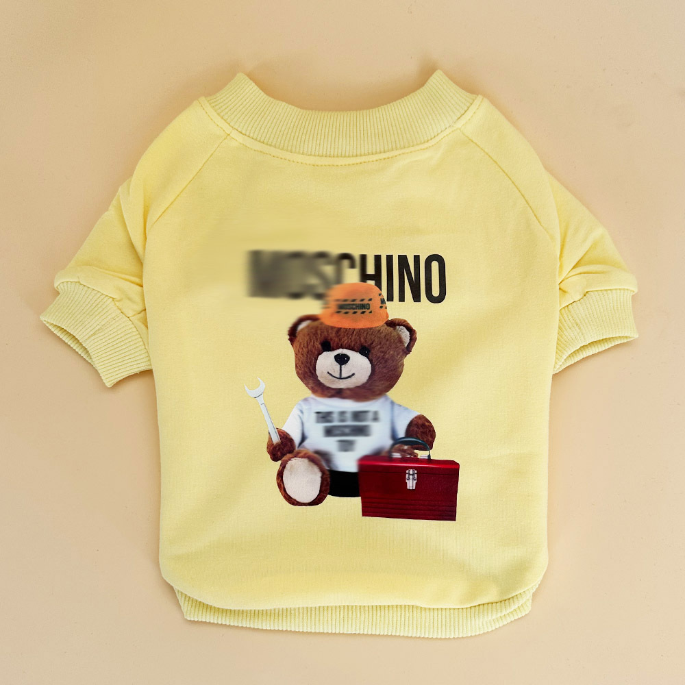 Eco-Friendly Puppy Wear: Trendsetting Cotton Blend Tees Featuring Adorable Wildlife Graphics Sizes XS to XL