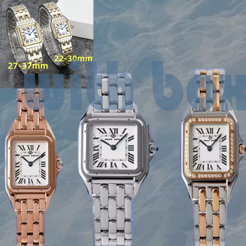 luxury watch new women's quartz exquisite watch 22-27 mm automatic mechanical watch stainless steel material fashion