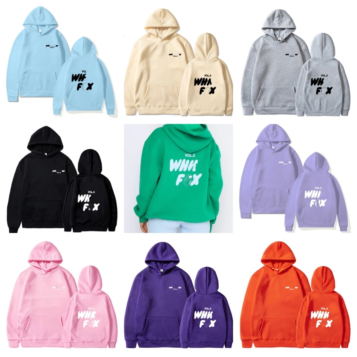 whitefoxsweatshirt Hoodies cotton Sweatshirts Ladies Hoodie Set Fashionable Sports Long Sleeved Cover Hooded Printed Bathroom Womens whitefoxtracksuit 7C