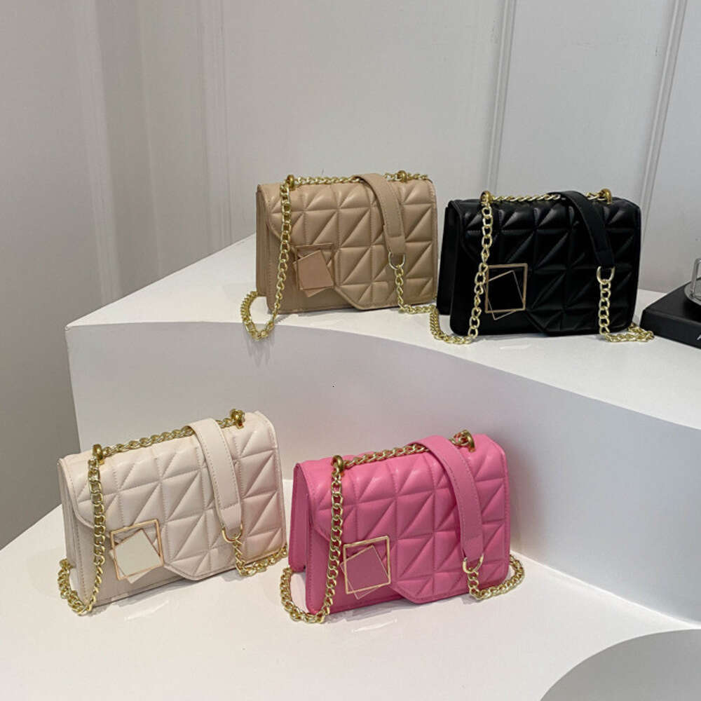 Designer Bag Luxury Bag Autumn Women's Stylish Chain Crossbody - Small Square, Casual Fashion, High-Value, Shoulder Bag Multiple Colors