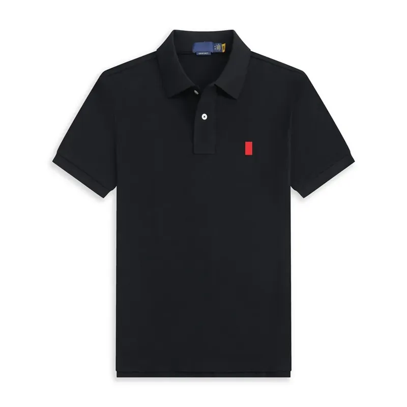 Men shirts Cotton Embroidered designer shirts business Long sleeve t Shirt Polo Collar T-shirt Dress Shirts Classic Fashion Pony brand single breasted Autumn