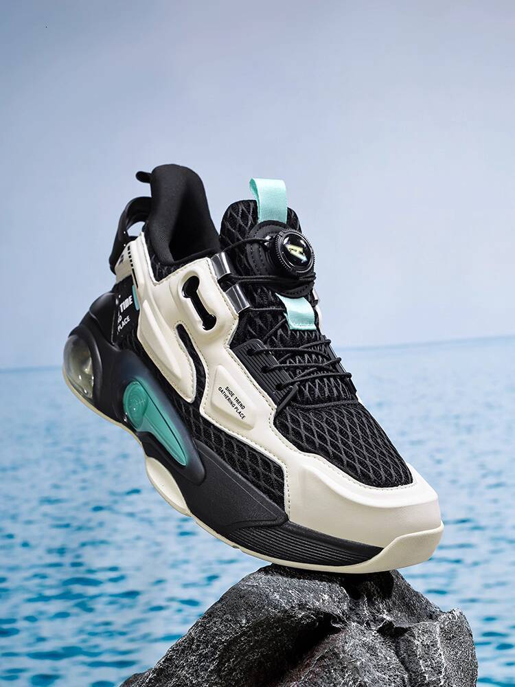 Men's Sports Summer Autumn 2025 New Breathable Shock Absorption Cushion Running Shoes for Men, Middle School Students, Teenagers