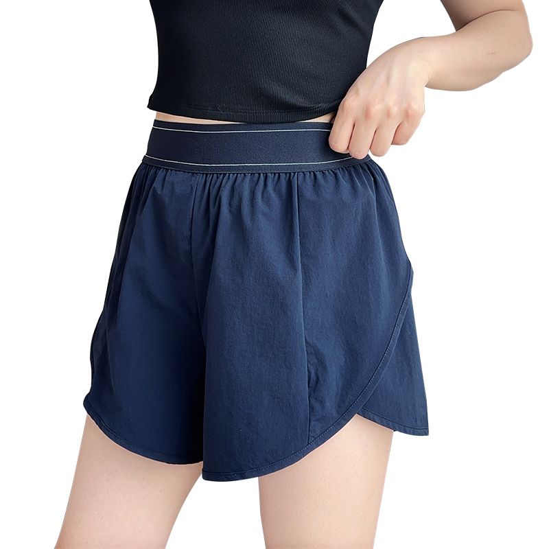 Yoga Suit Up Trouser Elasticity High Waist Trousers Casual Sports Pants Women Loose Wide-leg Drape Straight-leg Pants