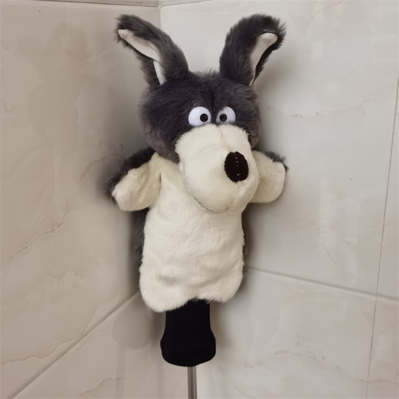 Other Golf Products Plush Animal Golf Rescue Head Cover Only For Hybrid Golf Club Headcover Mascot Novelty Cute Gift 230915