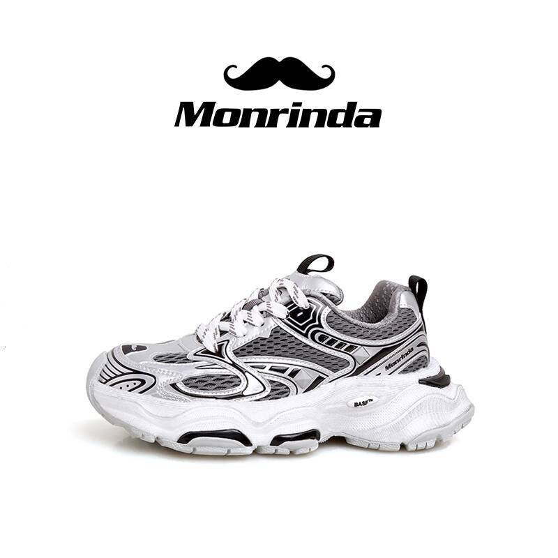 Mirinda Four Seasons Xuanwu Dad Sports Style Lightweight Breathable Non-Slip Wear-Resistant Height-Increasing Men's Shoes 2025