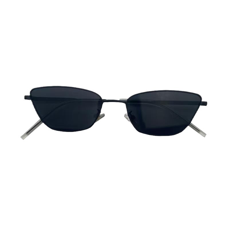 2025 New Arrival Stylish Versatile Triangular Small Square framed Metal Sunglasses with Design Flair Unisex Ideal for Runway inspired Looks