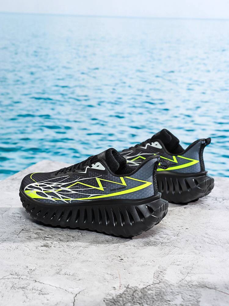Sports 2025 New Breathable Mesh Running Spring Autumn Summer Versatile Shock Absorption Casual Men's Shoes