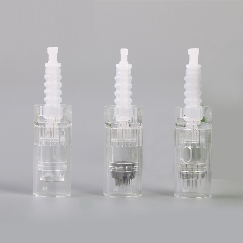 100 PCS DermaTool Accessories Bayonet Needles 12 24 36 42 Pins Cartridge For Dr pen Ultima N2 M5 M7 E30 Dermapen F7 MTS Micro Needle Replacement Head 