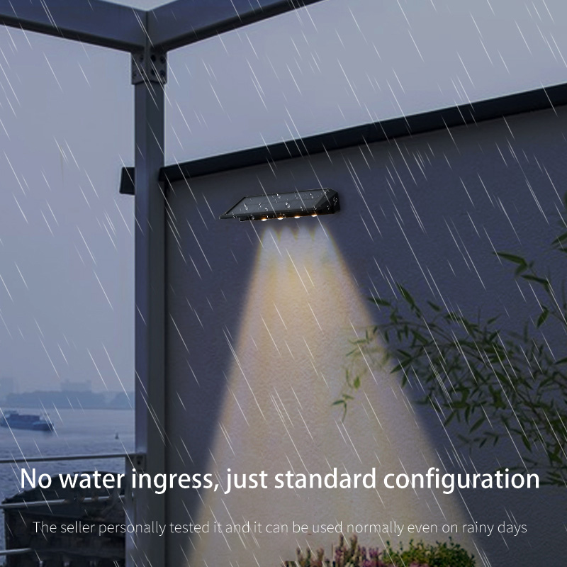 Solar-Powered Outdoor Step Lights with Automatic On/Off Feature for Courtyard Decor