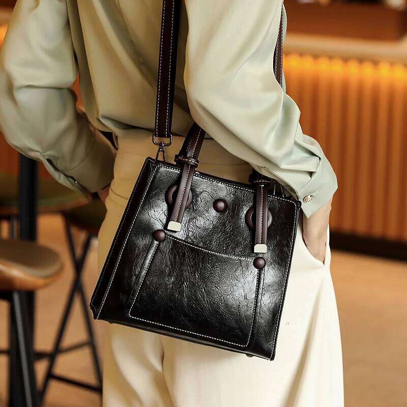 Vintage Women's High Quality Handbag Women Shoulder Bag Large Capacity Versatile Female Crossbody Bags