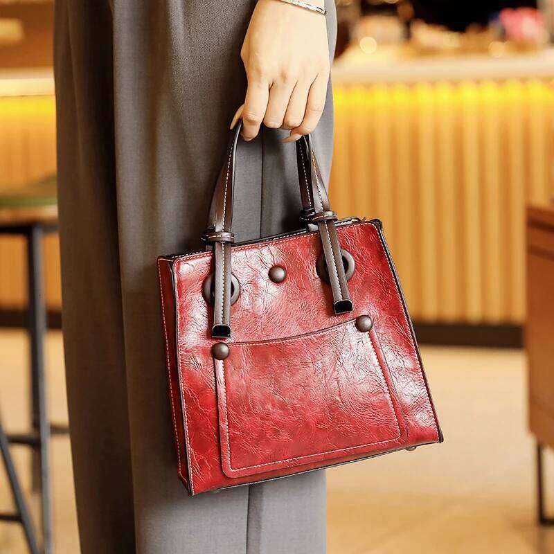 Vintage Women's High Quality Handbag Women Shoulder Bag Large Capacity Versatile Female Crossbody Bags