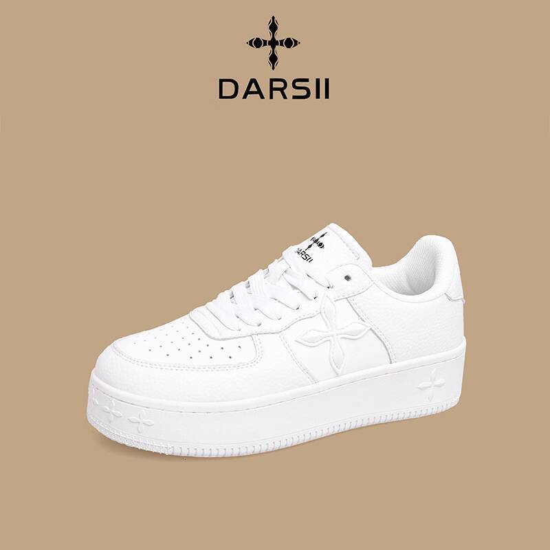 DARSII Thick-soled Breathable High-heeled Shoes for Women, Winter Commuting Casual Shoes, Men's Fashion Multi- Shoes, Designer Style