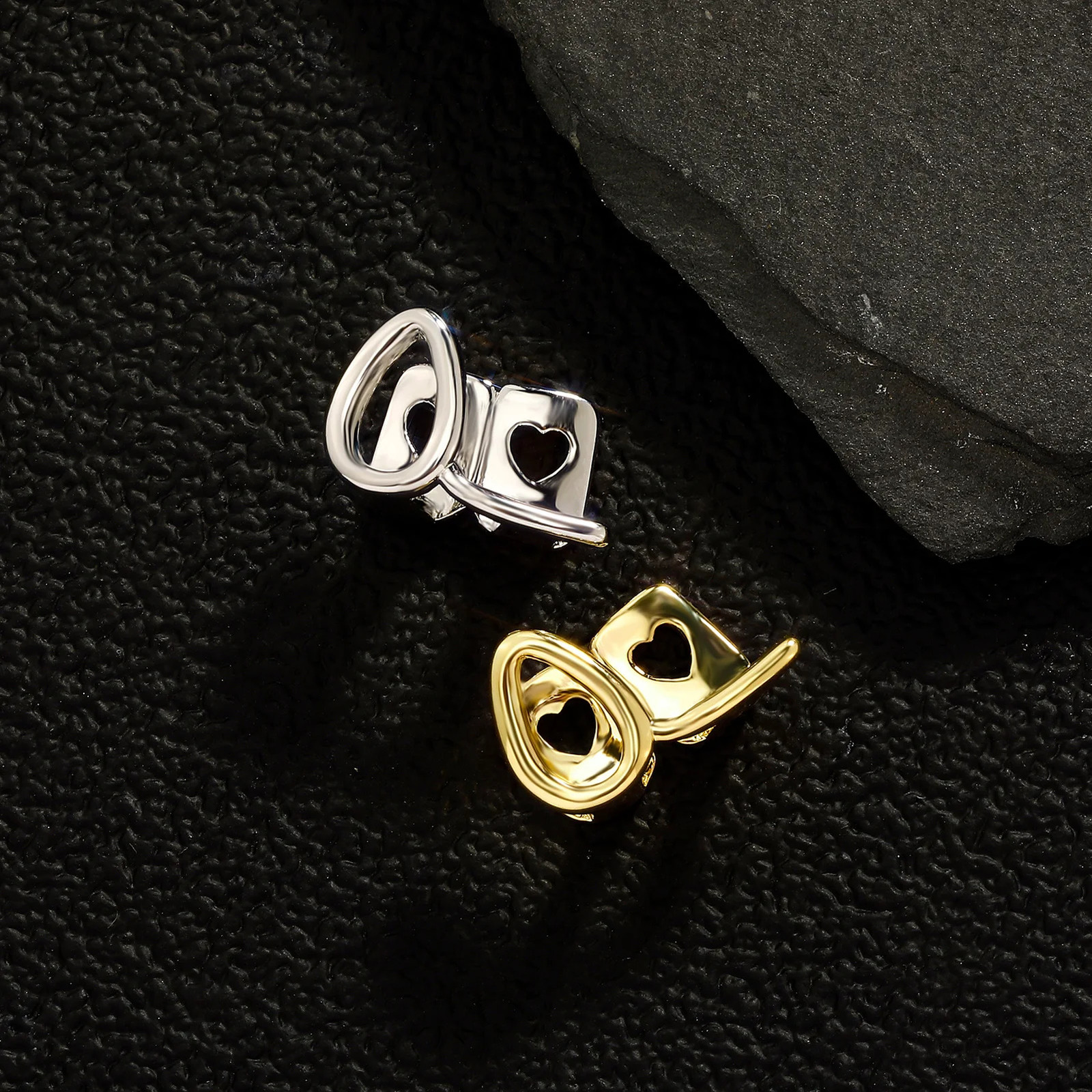 TOP Gold Silver Color Horizontal Bar Hollow Flame Zircon Teeth Hip Hop CZ Stone Tooth Grills For Women Men Jewelry 250901