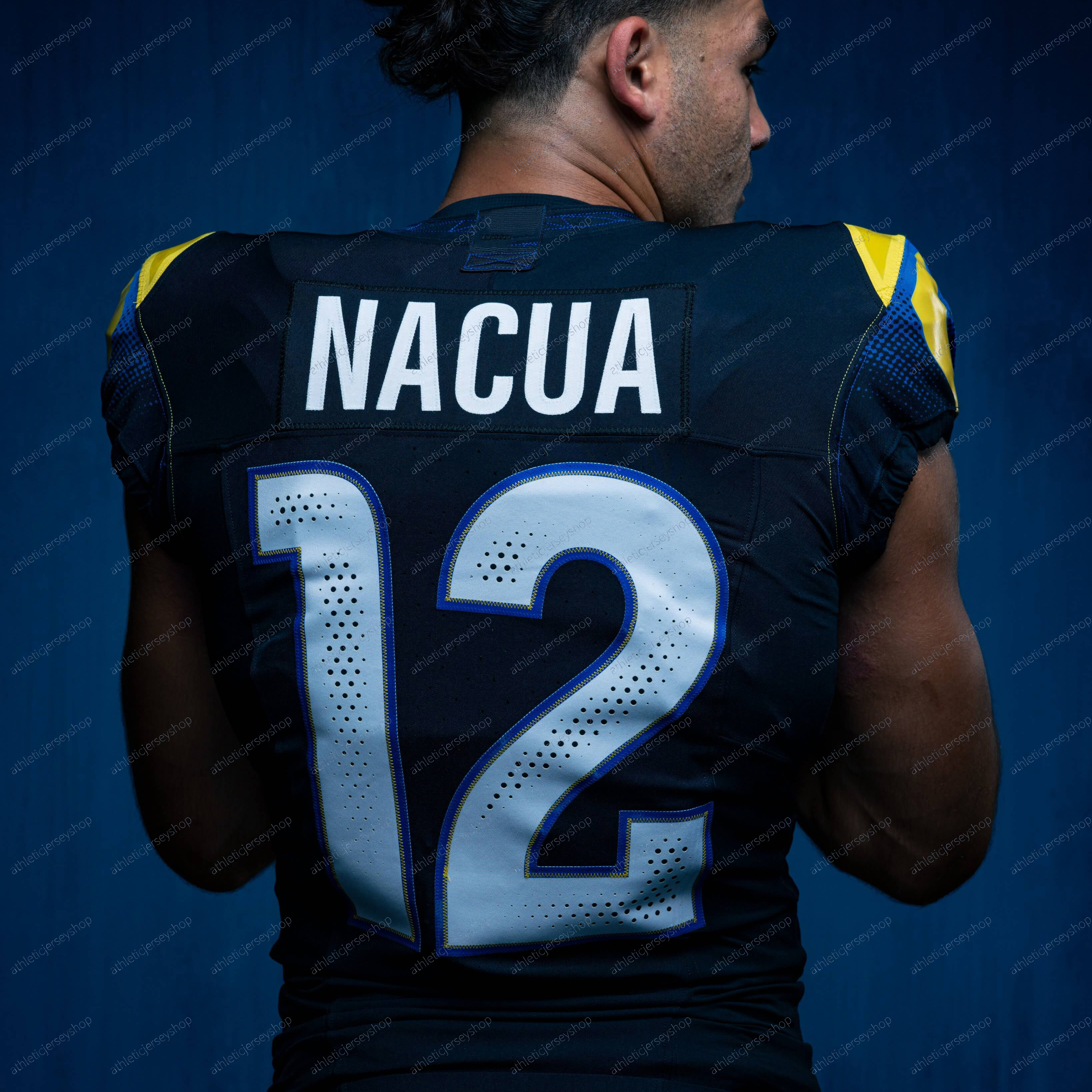 Jared Verse 2025 Football Jerseys Nacua Stafford Donald Kupp Fiske Dickerson Warner Faulk Embroidery Garoppolo Custom any name any number