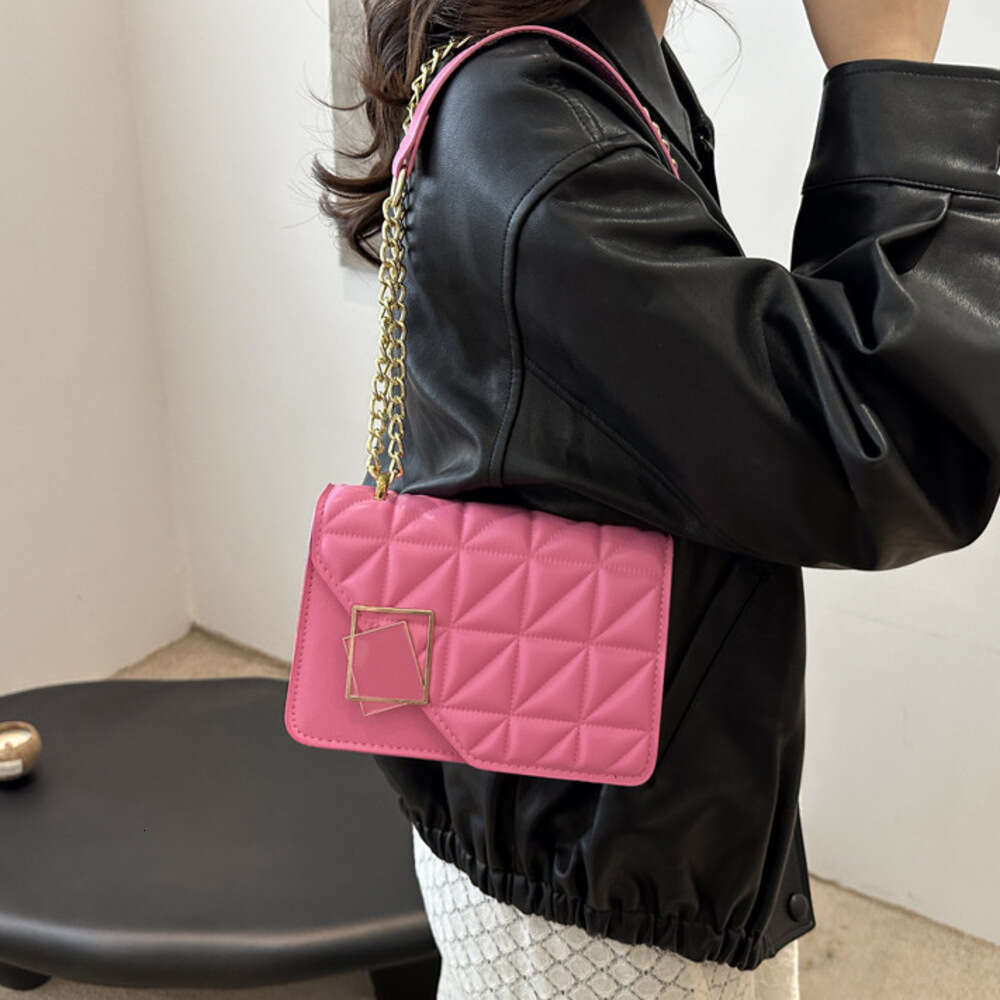 Designer Bag Luxury Bag Autumn Women's Stylish Chain Crossbody - Small Square, Casual Fashion, High-Value, Shoulder Bag Multiple Colors
