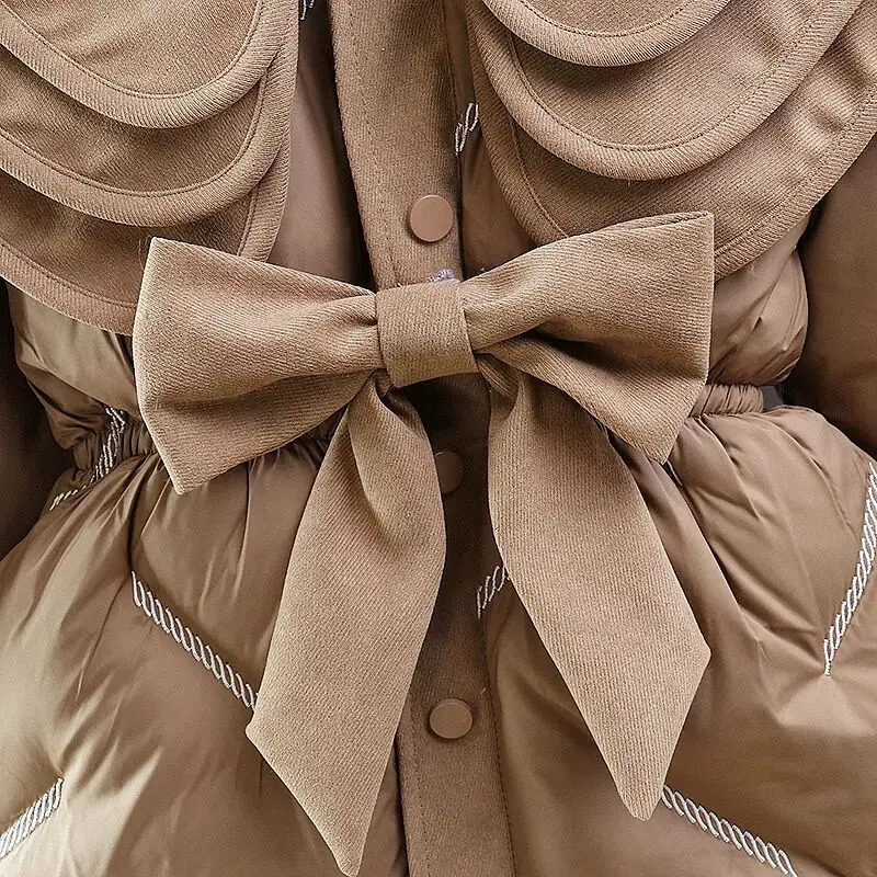 Baby Girls Warm Winter Coats Thick Fashion Kids Jacket Coat for Girl Outerwear Children Clothing 250901