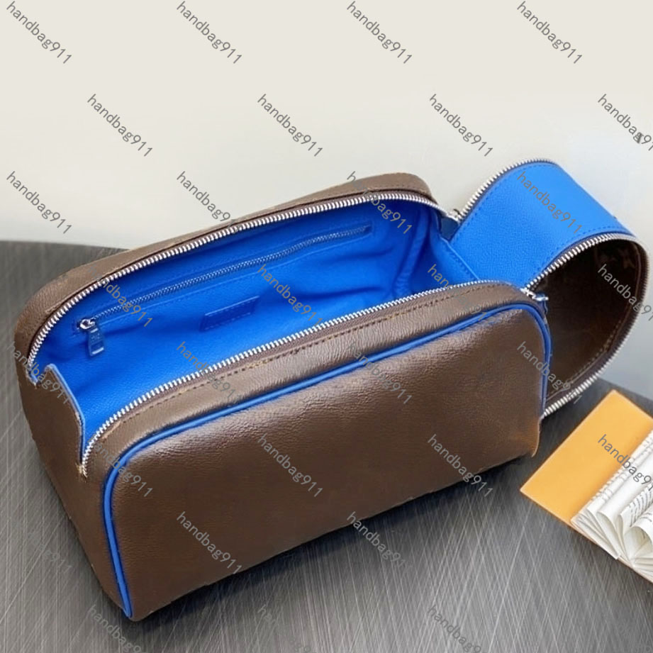 10A Top Quality Designer Portable Toiletry Bag for Travel Luxury Waterproof Cosmetic Makeup Organizer Men and Women Wash Bag M44494