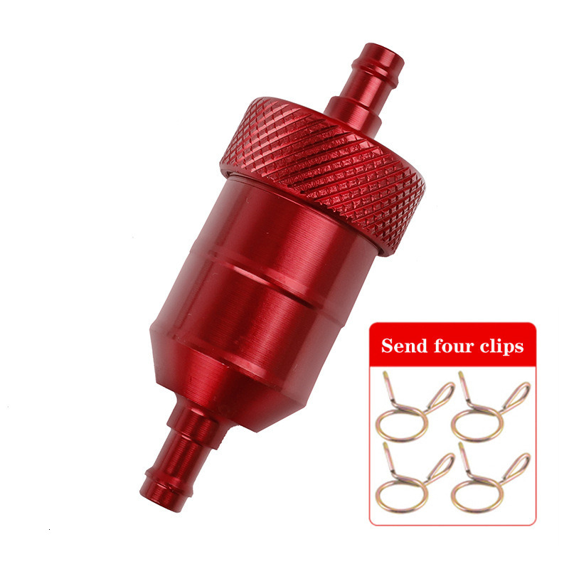 ATV motorcycle gasoline filter CNC aluminum alloy filter modification filter element oil cup color universal cup