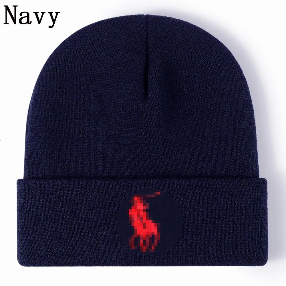Classic Designer Autumn Winter High-Quality Polo Beanie Hats Hot Style Men And Women Fashion Universal Knitted Cap Wool Outdoor Warm Pony Caps 534