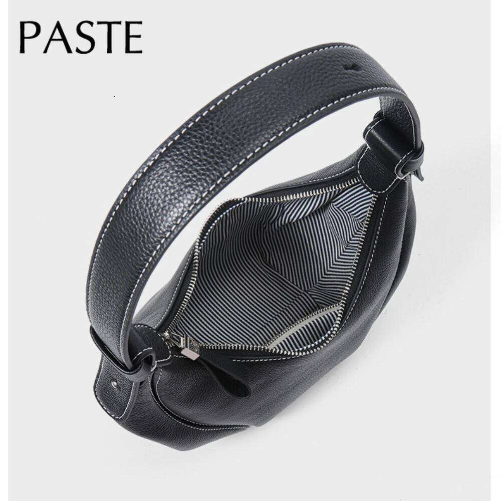 New Designer Lemon Yellow Baseball Element Women Tote Soft Genuine Cow Leather Female Handbag Leisure Underarm Shoulder Bag 250829