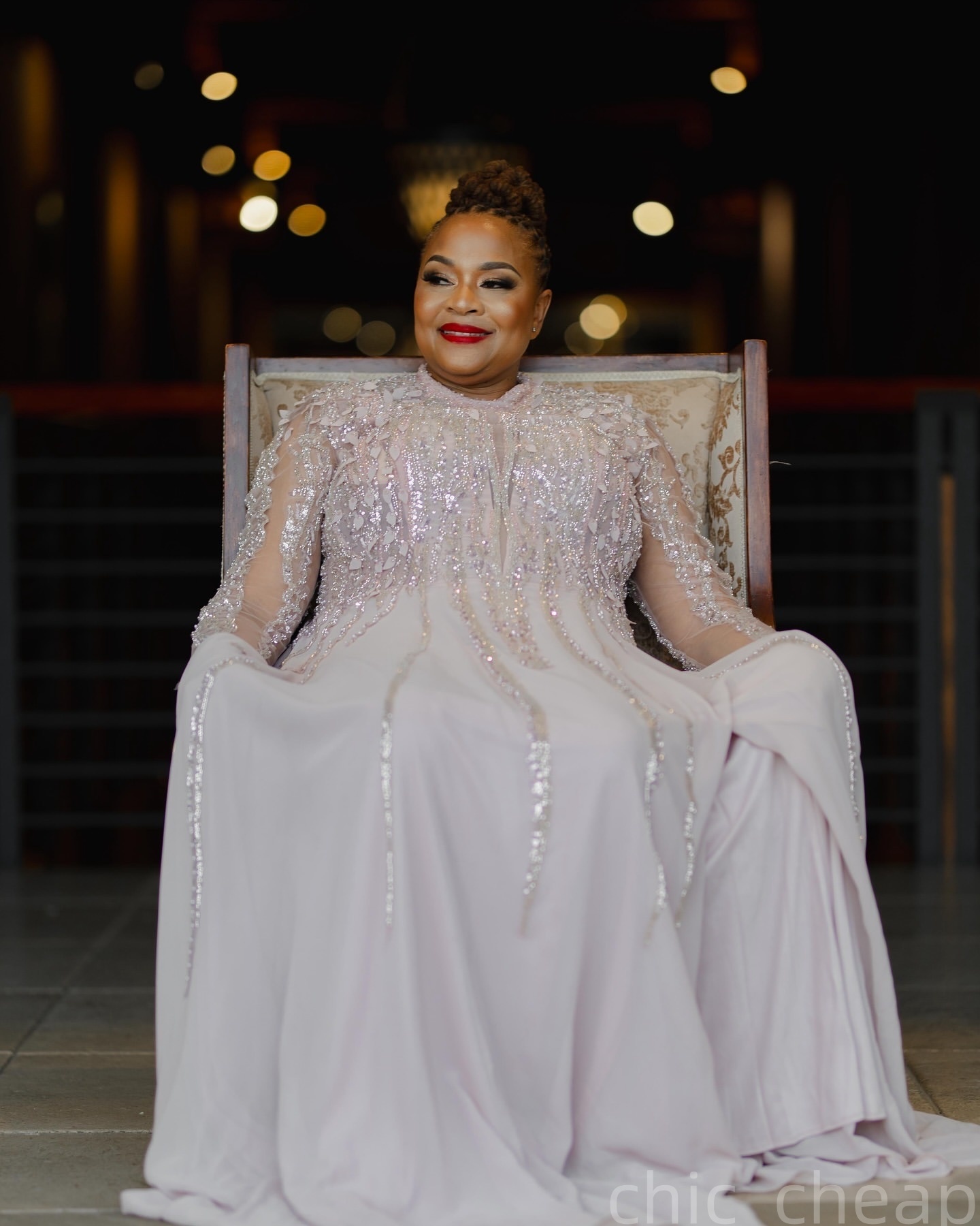 2025 Plus Size Champagne A-line Mother Of Bride Dresses Floral Lace Beaded Chiffon Evening Party Mamas Dress Vintage 50s Birthday Wedding Guest Groom 