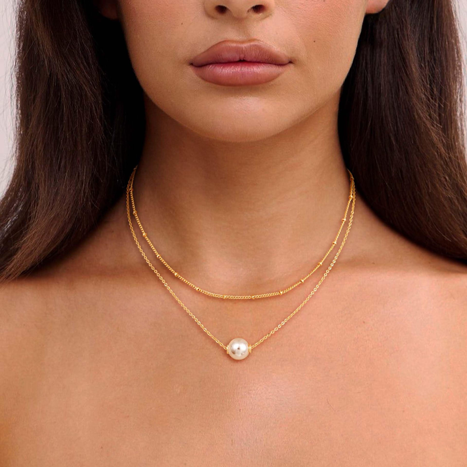 2025 New Arrival Elegant Versatile Fashion Copper Plated Zircon Necklace Exquisite High end Uniquely Personalized Neck Jewelry