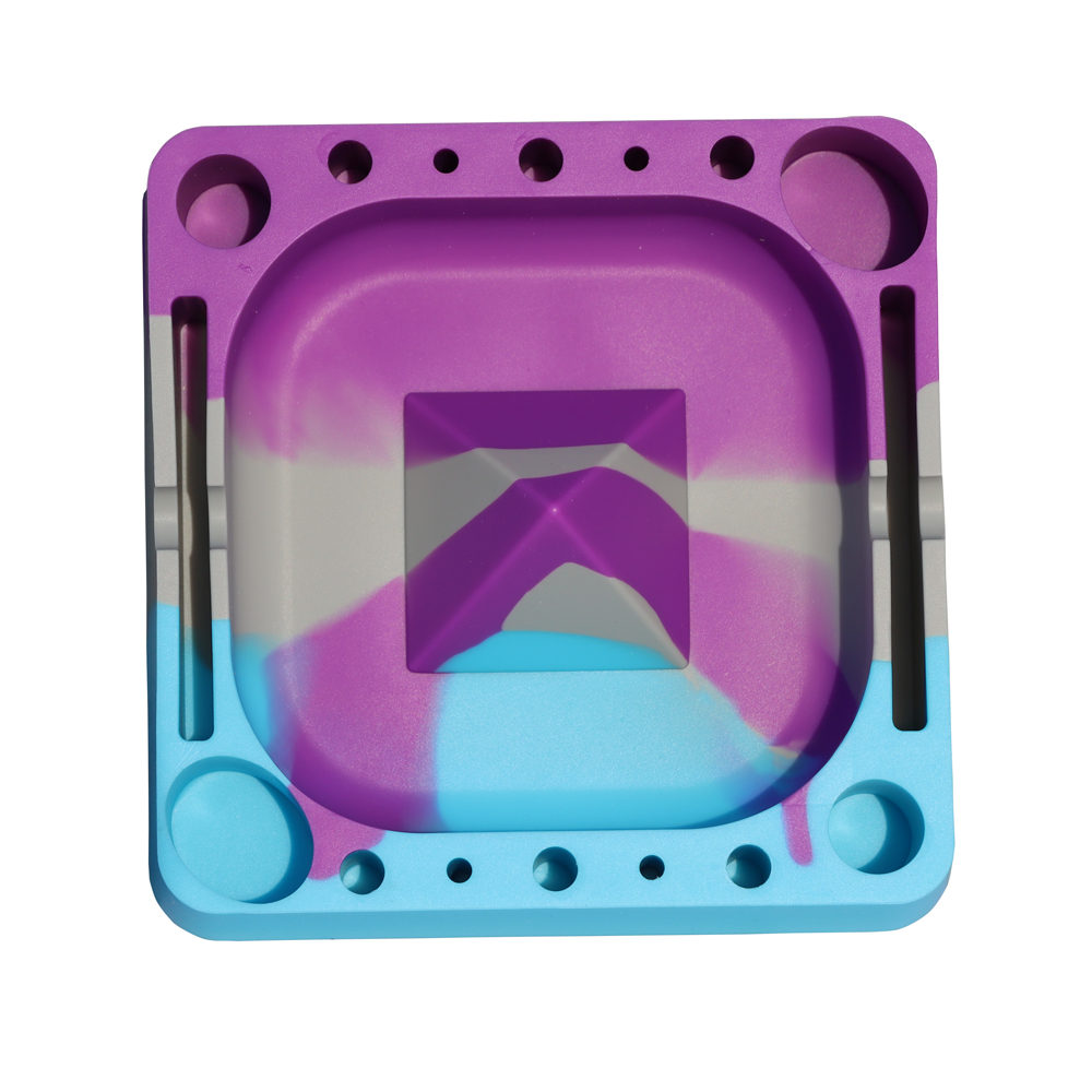 Silicone Tobacco Ashtray - Non-Stick odorless Smoking Ashtray, Food Grade Silicone Smoking Ashtray with Odor Control Durable Non-Slip Design Ideal for