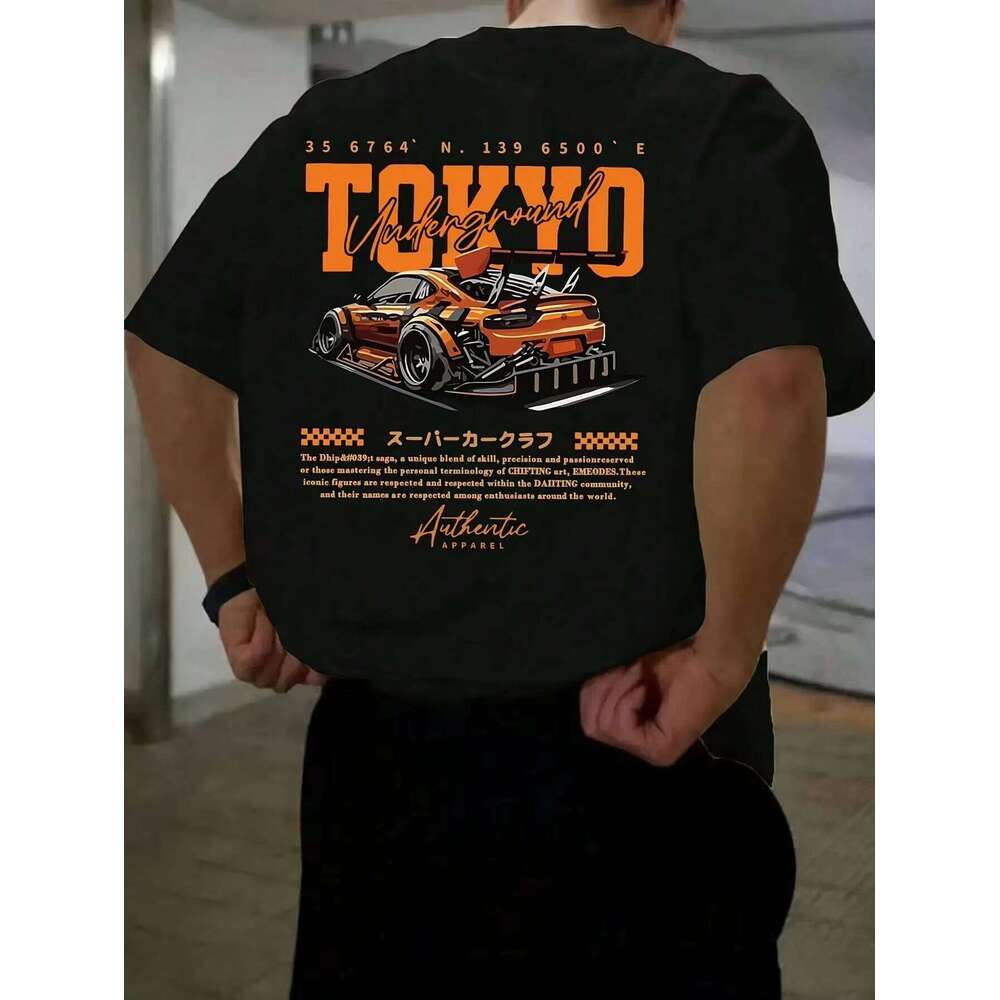 Men Clothing100% Cotton240GSMHigh Quality Round Neck Short Sleeve Printed T-Shirt