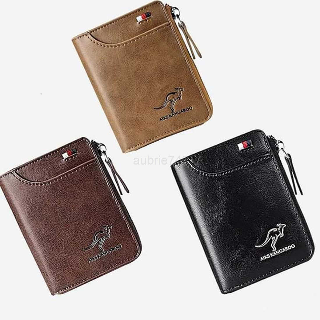 Reshline Mens RFID Blocking Wallet BROWNZ250911